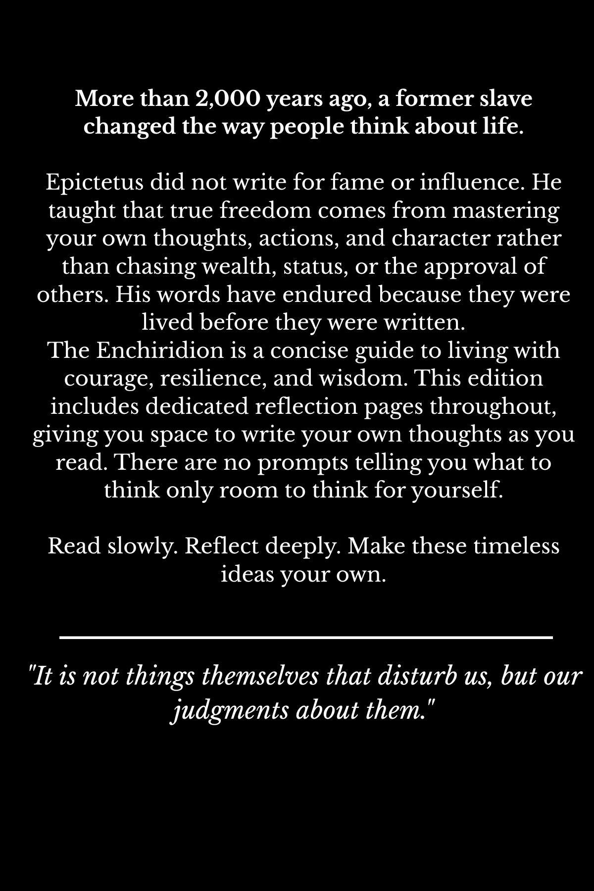 The Enchiridion: Reflection Edition